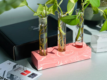 Handmade Plant Propagation Station - Glass Plant Propagator &  Holder by AndMash