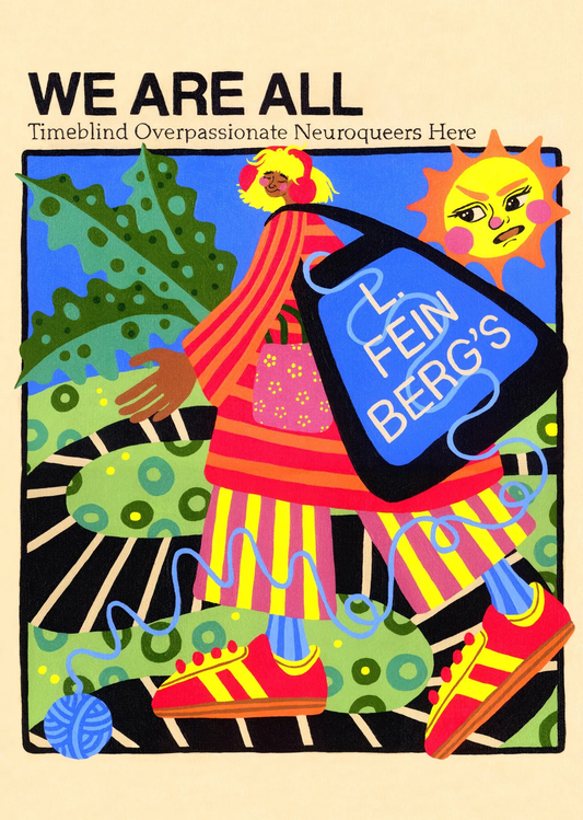 Timeblind – Vibrant Neurodivergent Art Print by Rosie Sharville