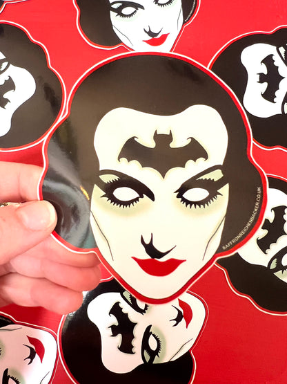Ghoul Sticker By Saffron Reichenbacker