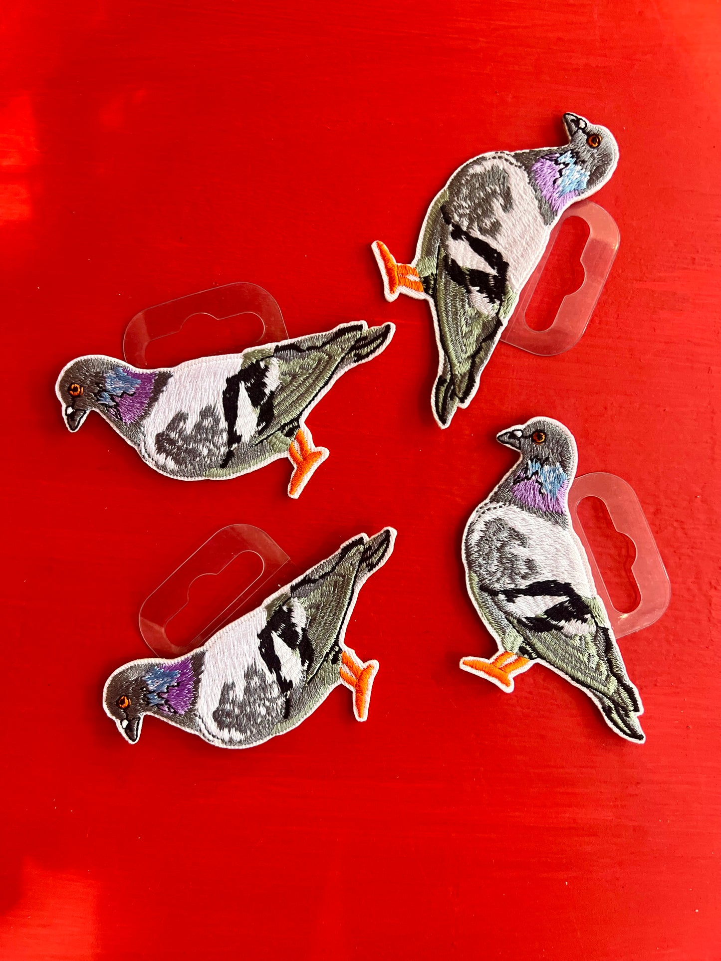 Pigeon Embroidered Patch by Stanley Road