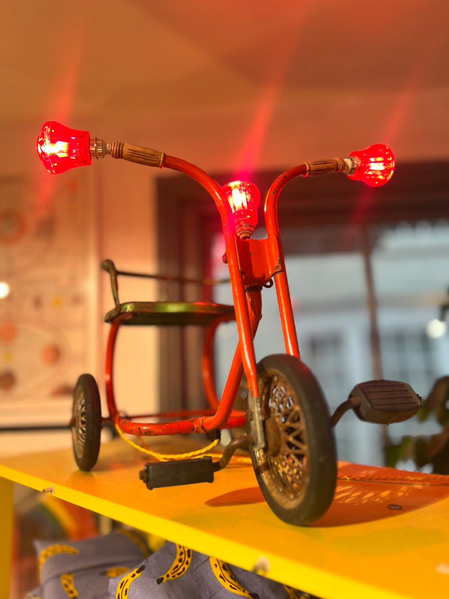 Vintage Tricycle Lamp by Lost & Foundry