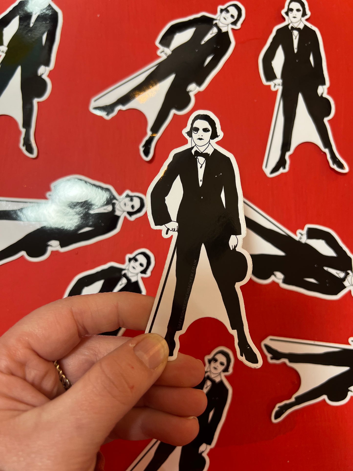 Anita Berber Sticker By Saffron Reichenbacker