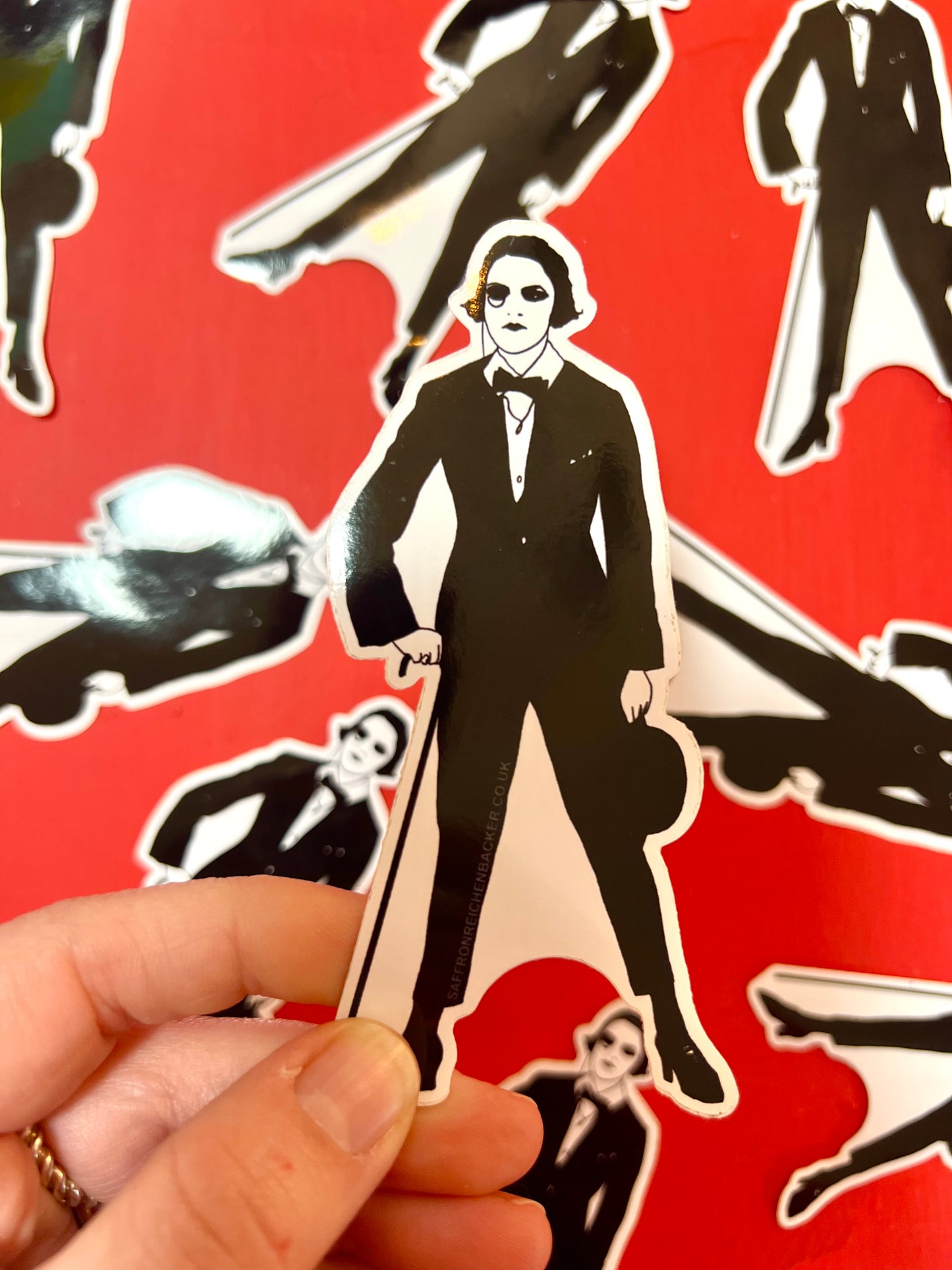 Anita Berber Sticker By Saffron Reichenbacker