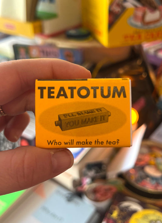 Teatotum - Who Will Make The Tea? By Tom Alexander