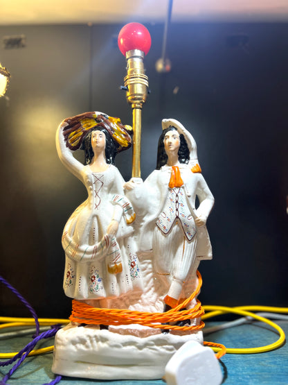 Vintage Victorian Ceramic Couple by Lost & Foundry