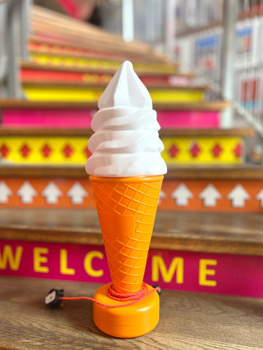 Ice Cream Lamp by Lost And Foundry