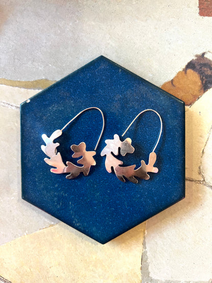 Sterling Silver Earrings by Thea Wates.