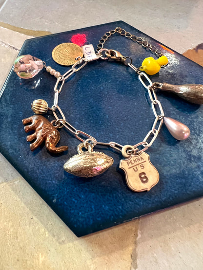 Handmade Lucky Charm Bracelet By Lost And Foundry