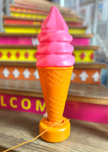 Pink Ice Cream Lamp by Lost And Foundry