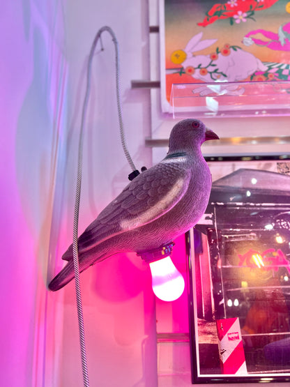 Pigeon Lamp by Lost & Foundry