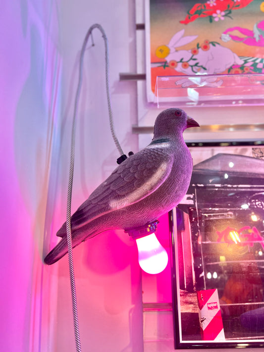 Pigeon Lamp by Lost & Foundry