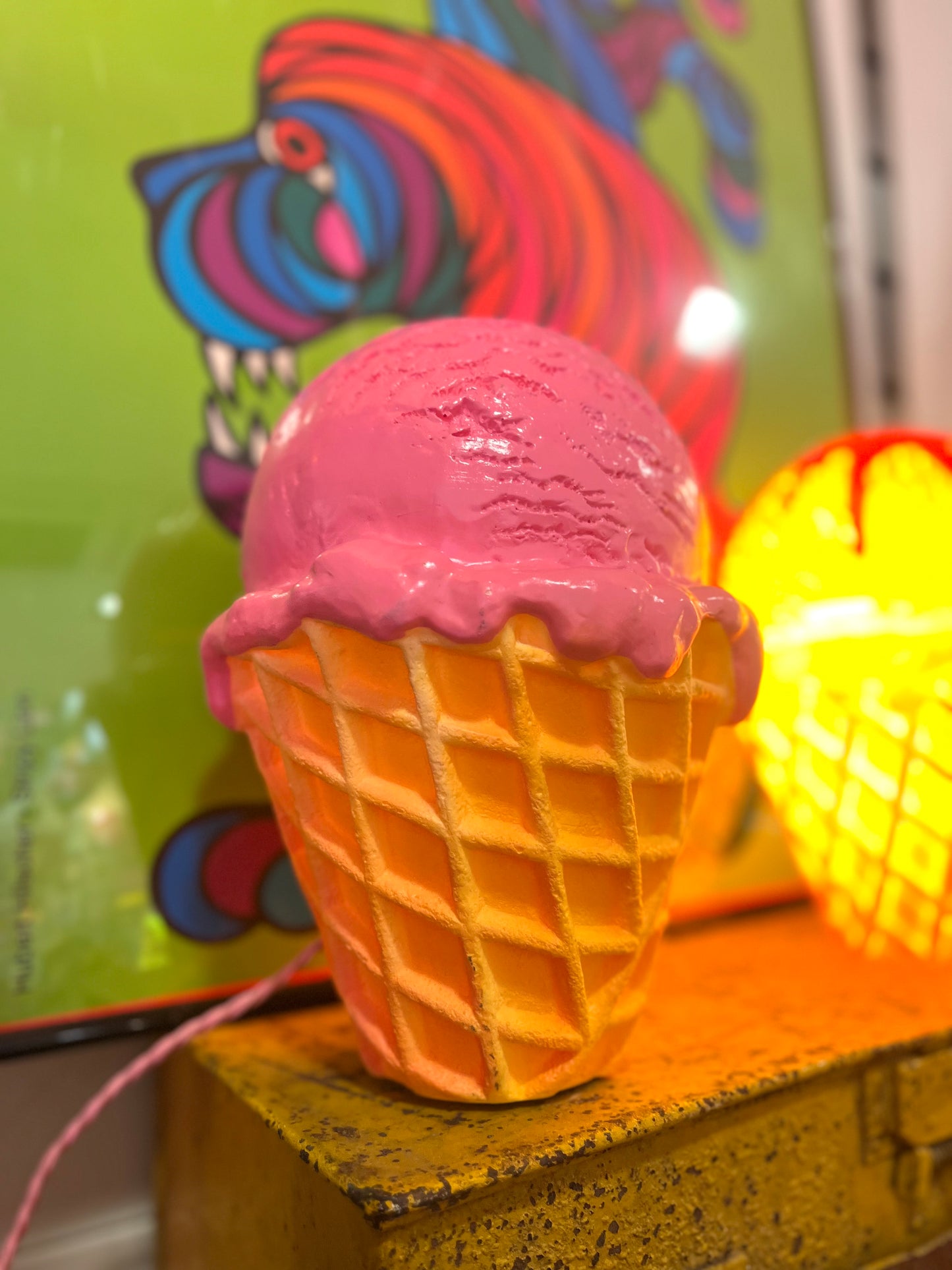 Ice Cream Lamp by Lost And Foundry