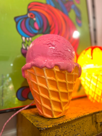Ice Cream Lamp by Lost And Foundry
