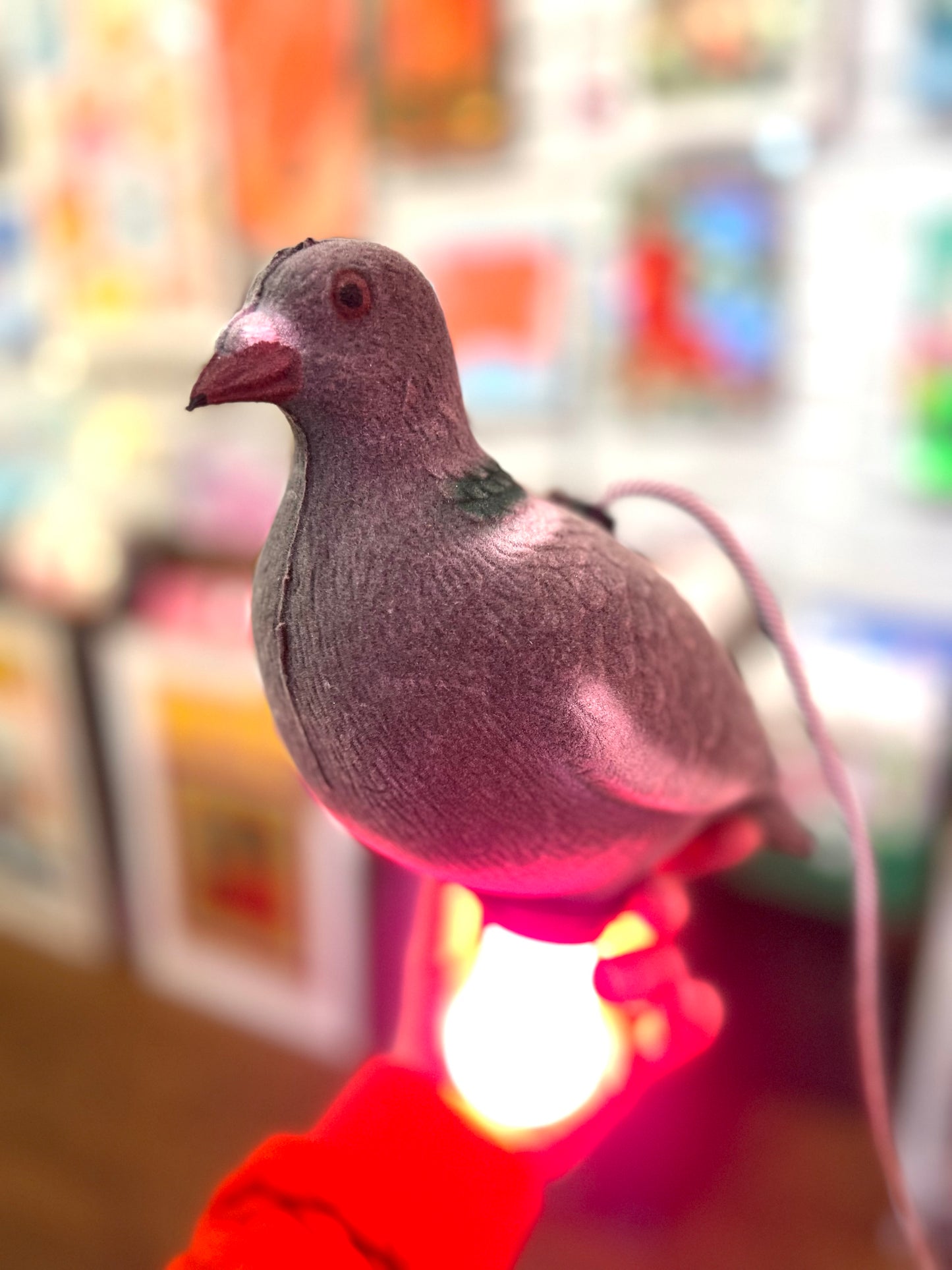 Pigeon Lamp by Lost & Foundry