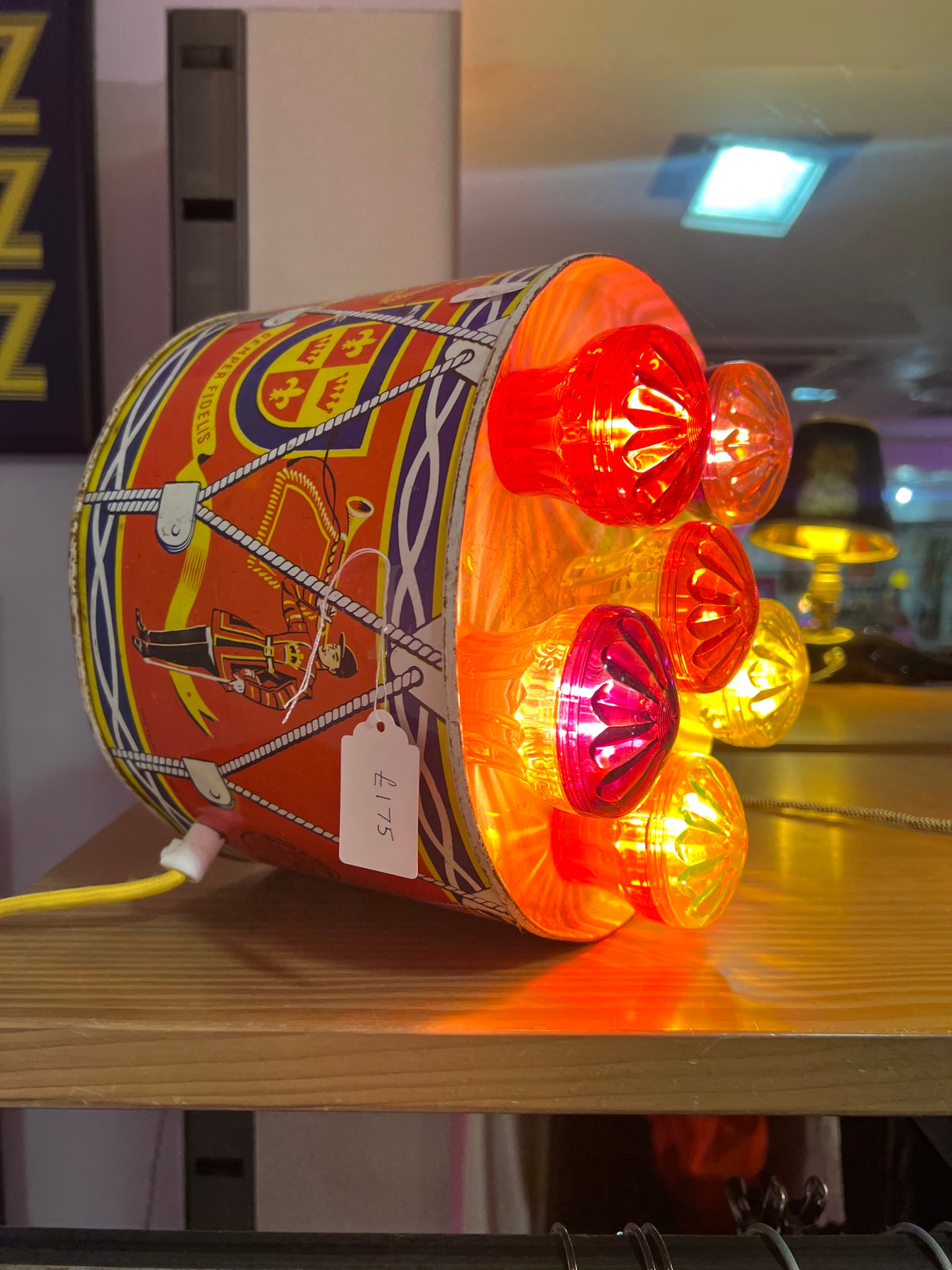 Vintage Toy Drum by Lost & Foundry