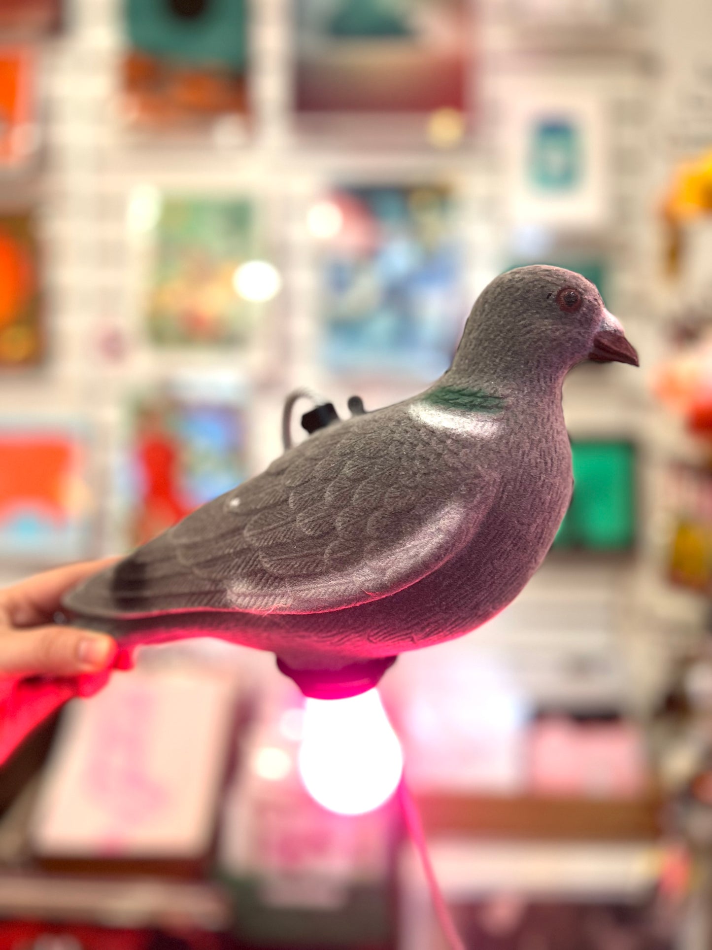 Pigeon Lamp by Lost & Foundry