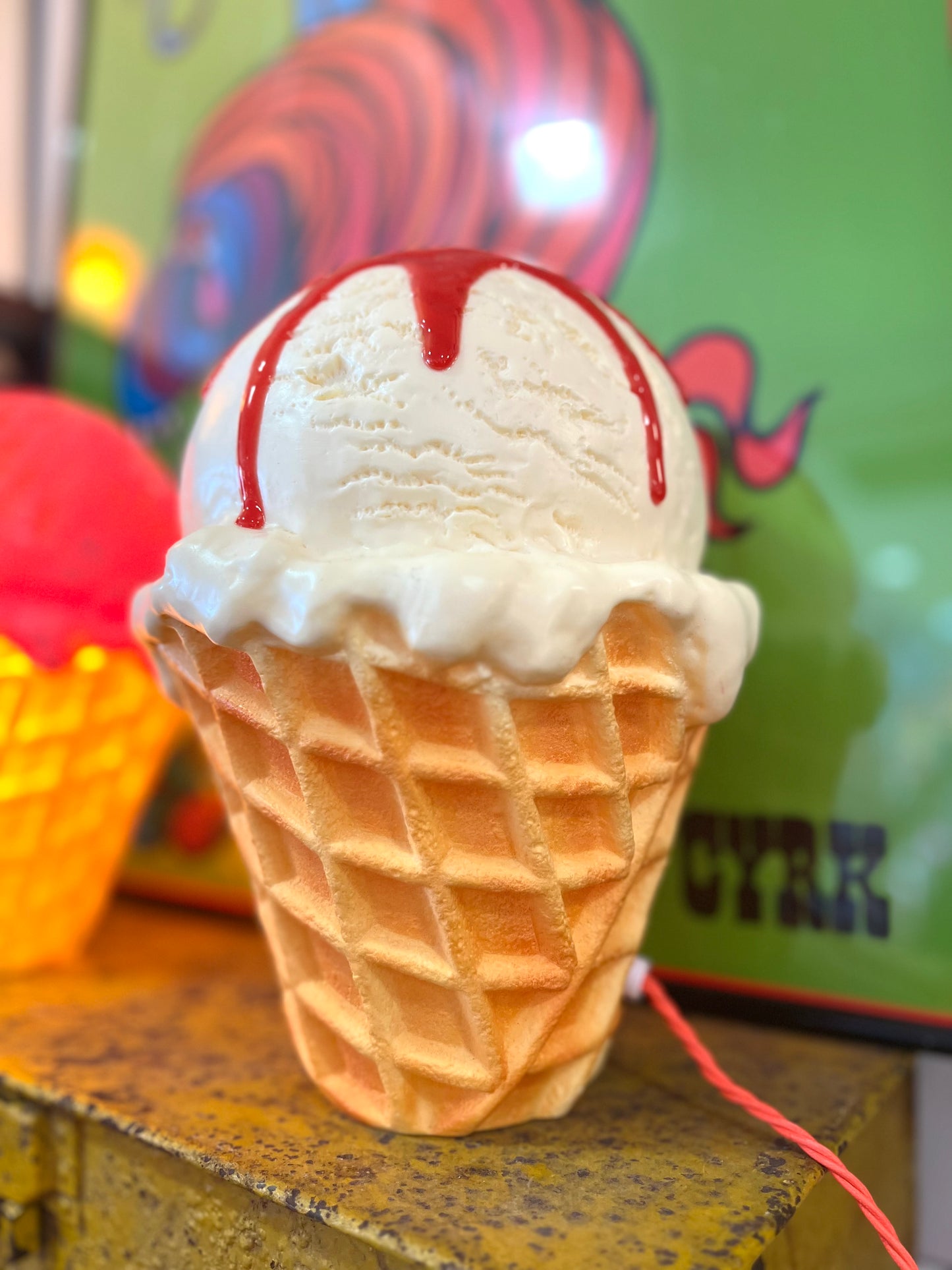 Ice Cream Lamp by Lost And Foundry