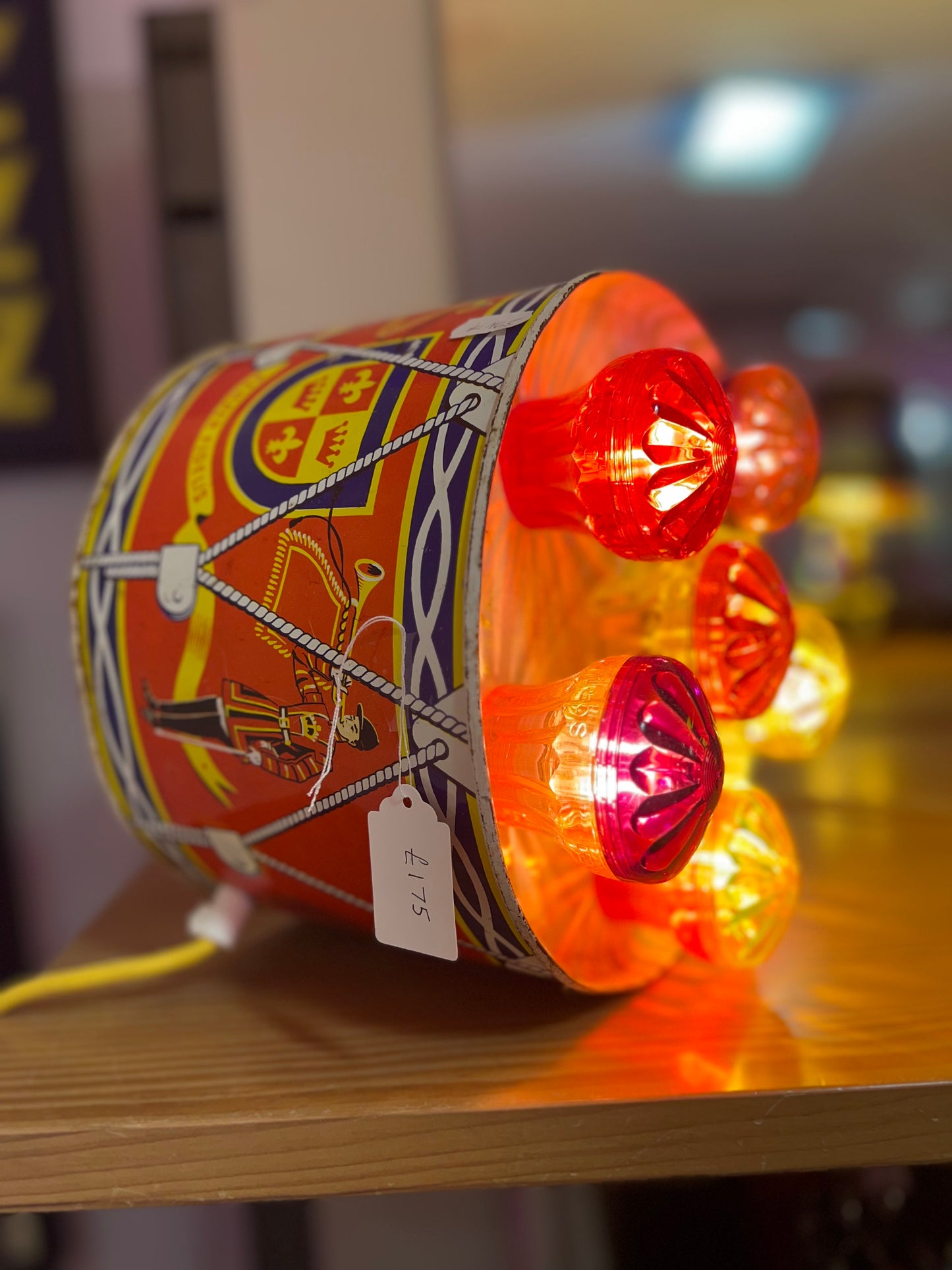 Vintage Toy Drum by Lost & Foundry