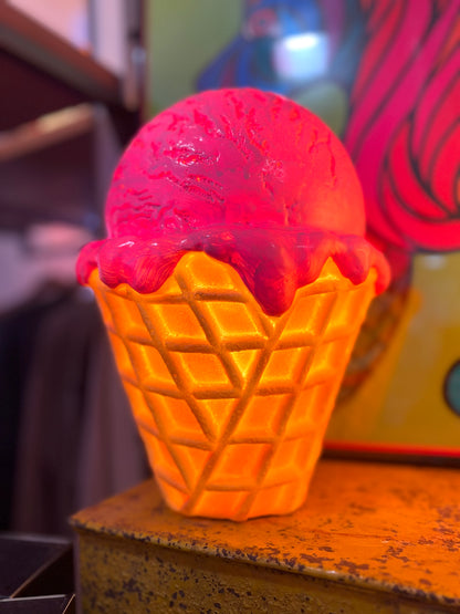 Ice Cream Lamp by Lost And Foundry