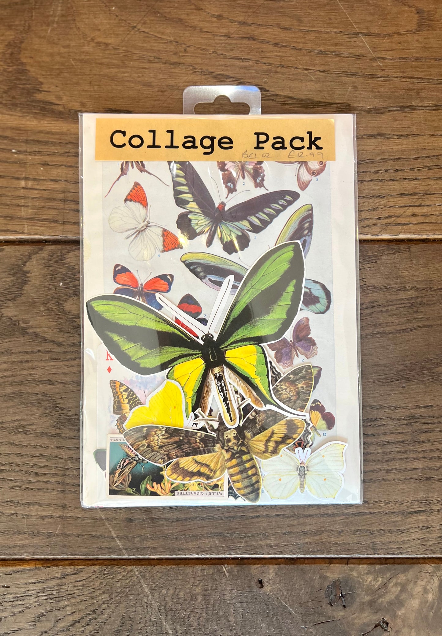 Butterflies , Insects Vintage Collage Pack By Bella Does Brighton