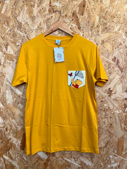 Reworked Pocket Tee With Winnie The Pooh by Silly Girl Club