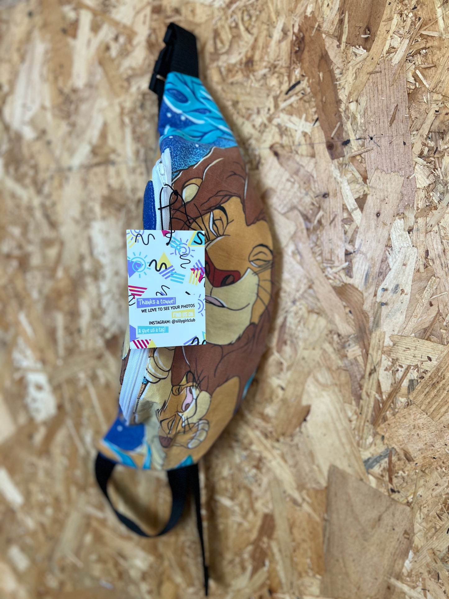 Disney Lion King Retro Fabric Bumbag by Silly Girl Club