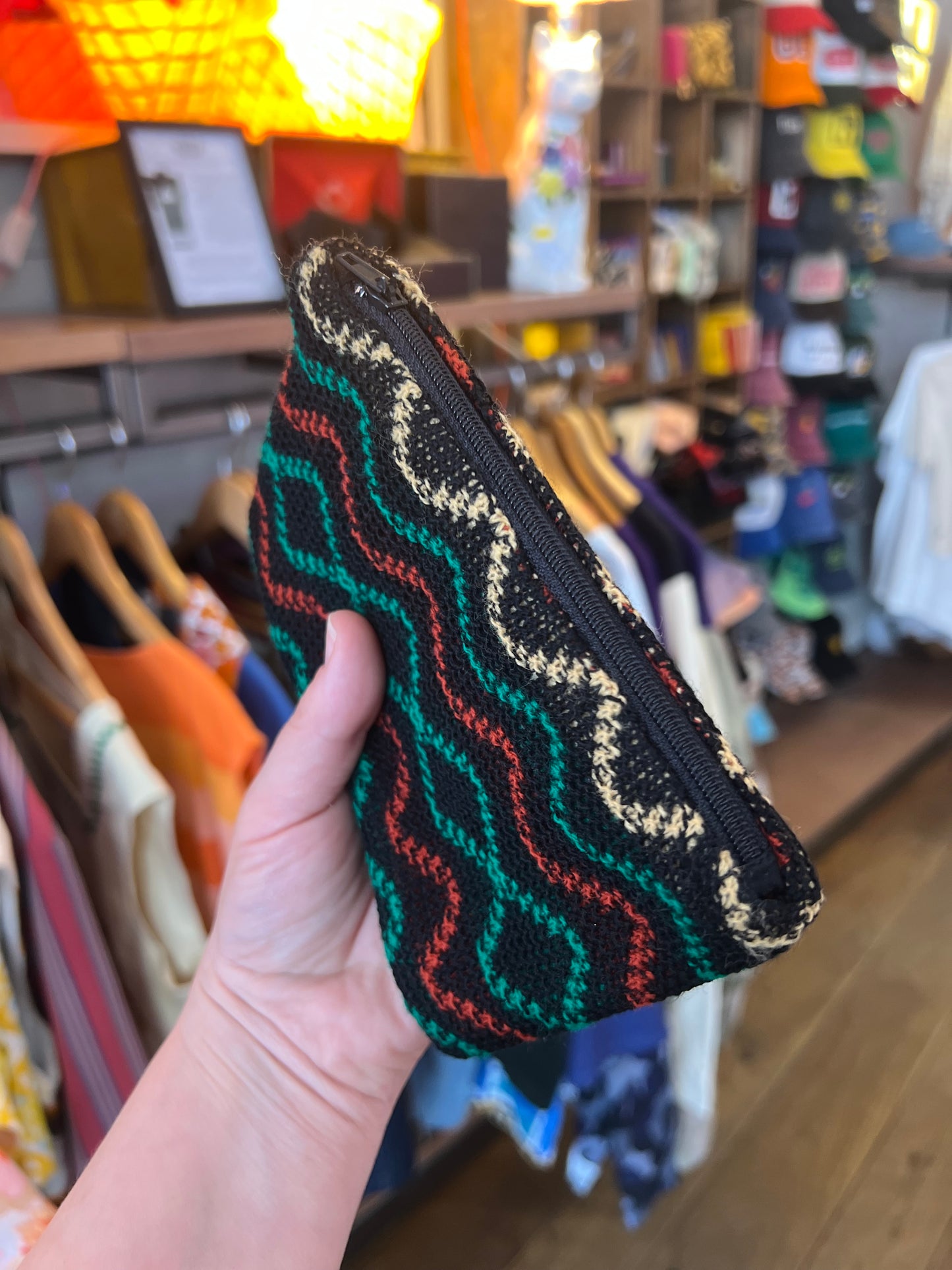Small Knitted Purse by Bucko