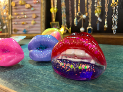 Big Lips Adjustable Ring By Bling For All