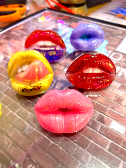 Big Lips Adjustable Ring By Bling For All