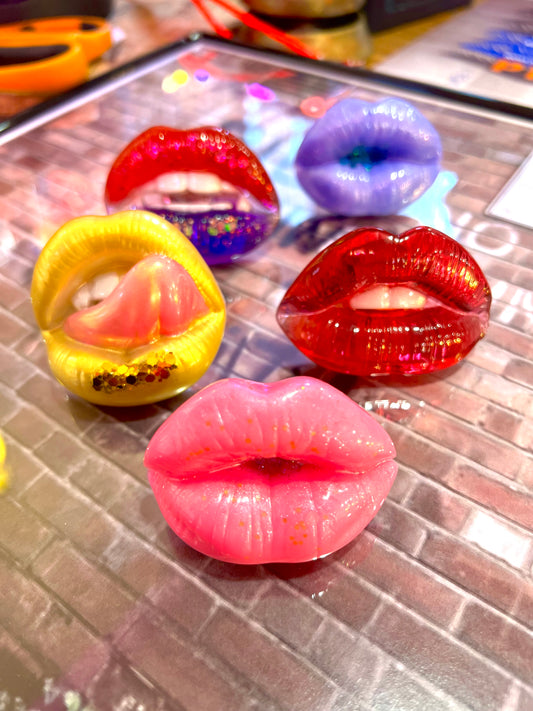 Big Lips Adjustable Ring By Bling For All
