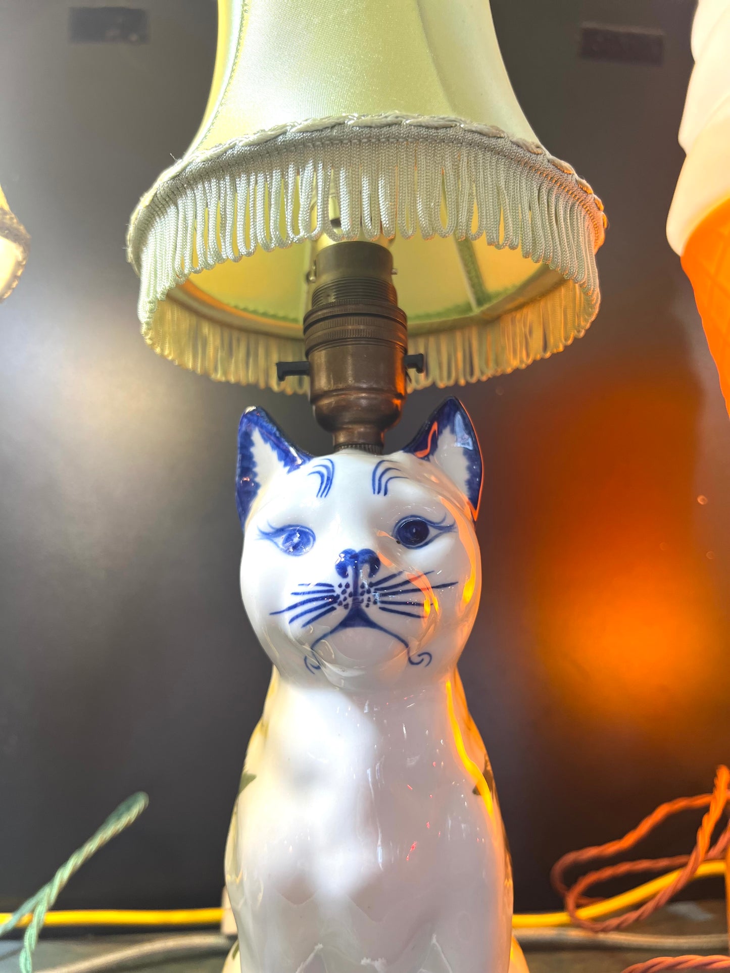 Vintag Cat Lamp by Lost & Foundry
