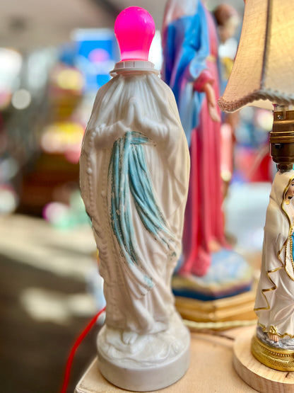 Vintage Large Headless Virgin Mary Figure Lamp by Lost & Foundry