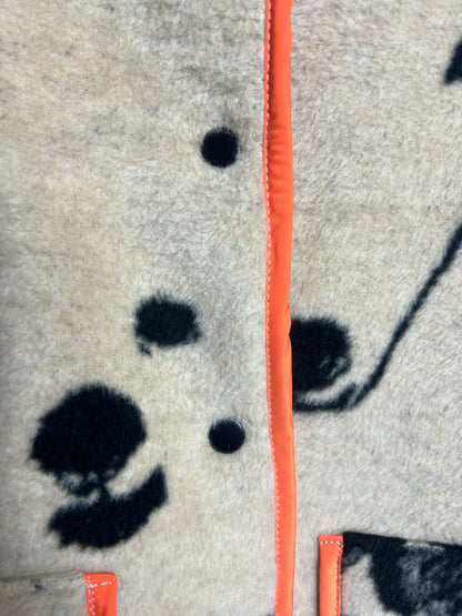 Jacquard Dog Design Jacket, Handmade by Szmat Sklad