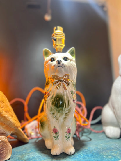 Vintage Cat Lamp by Lost & Foundry