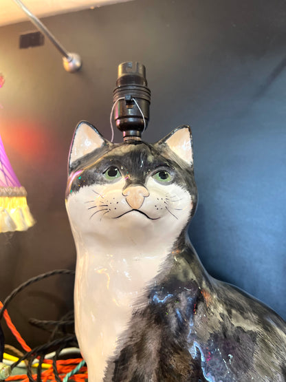 Vintage Cat Lamp by Lost & Foundry
