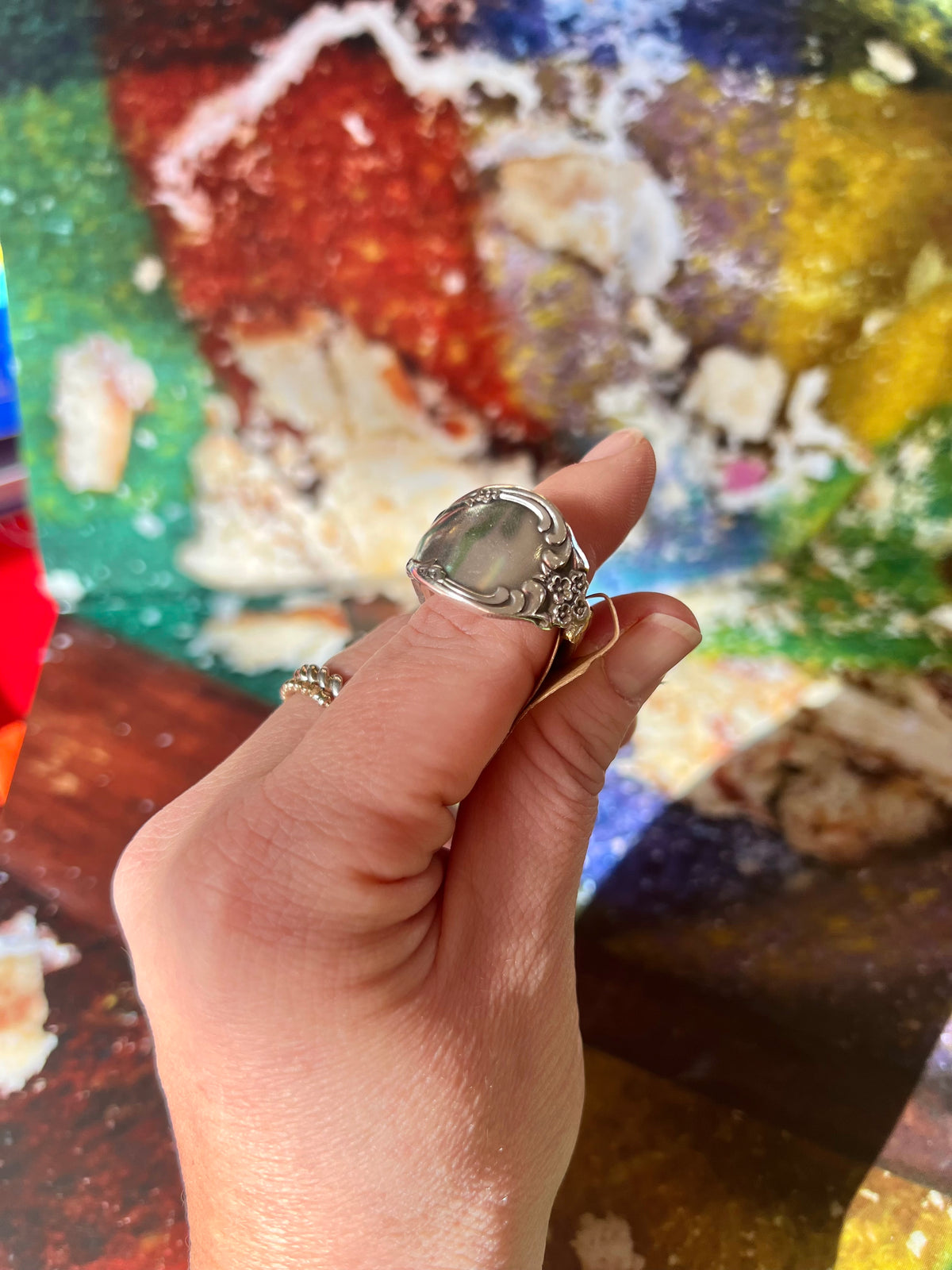 Spoon Ring By Silver Hollow Jewellery