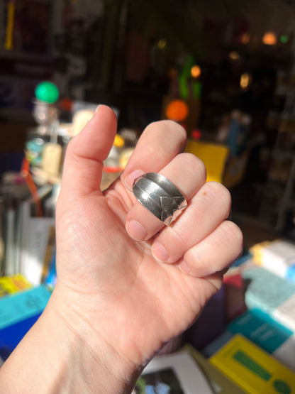 Spoon Ring By Silver Hollow Jewellery