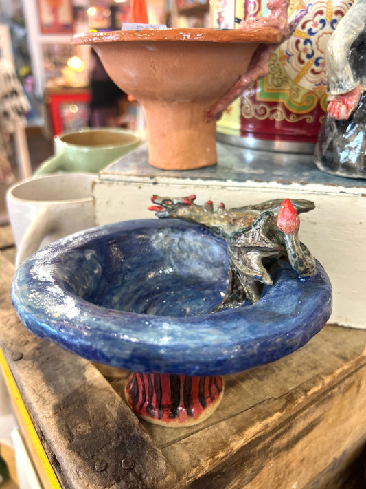 Ceramic Dragon Bowl By Christina Gregoriou
