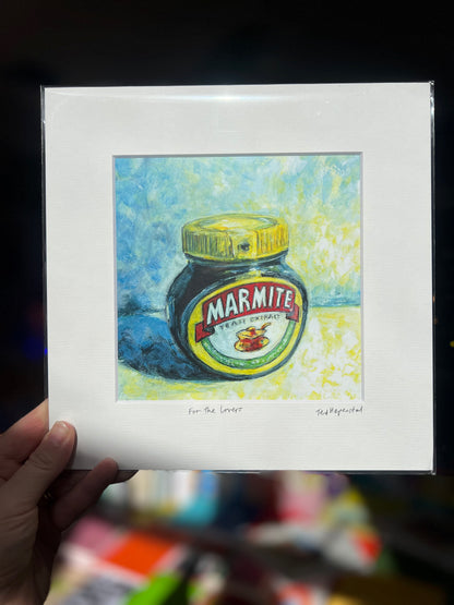 Marmite Print By Ted Hepenstal