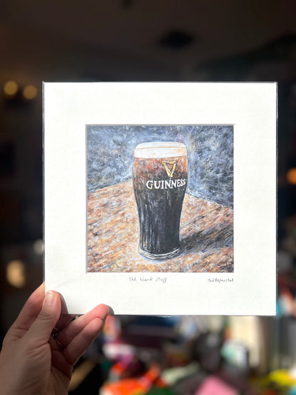 Guinness Print By Ted Hepenstal