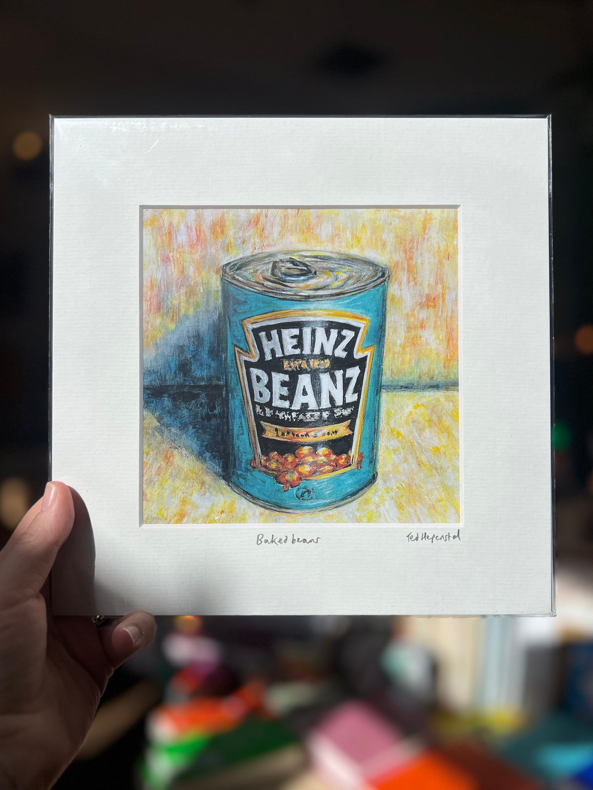 Baked Beans Print By Ted Hepenstal
