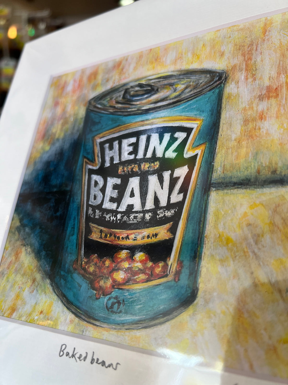 Baked Beans Print By Ted Hepenstal