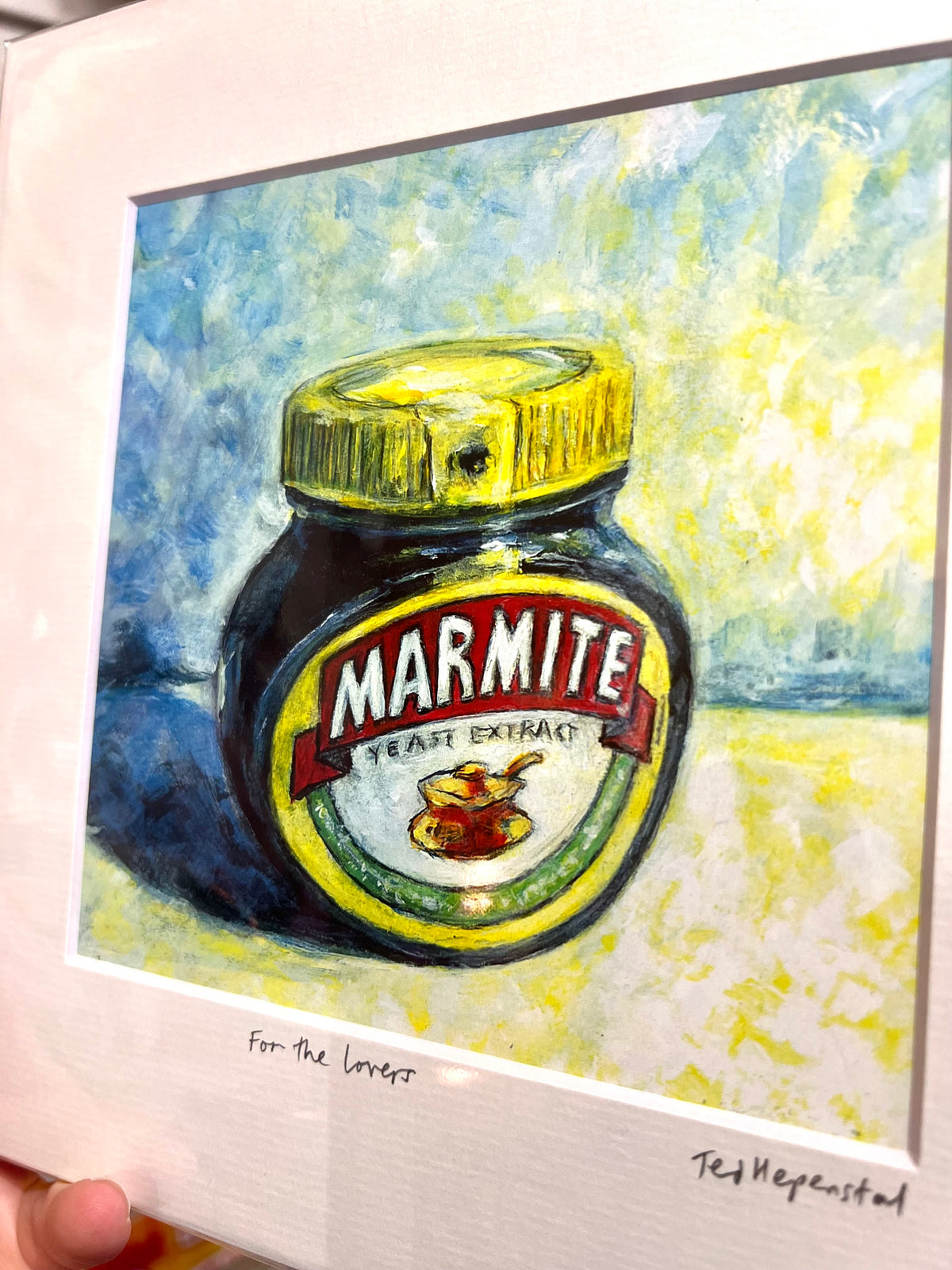Marmite Print By Ted Hepenstal
