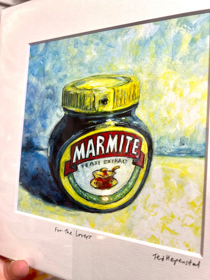 Marmite Print By Ted Hepenstal