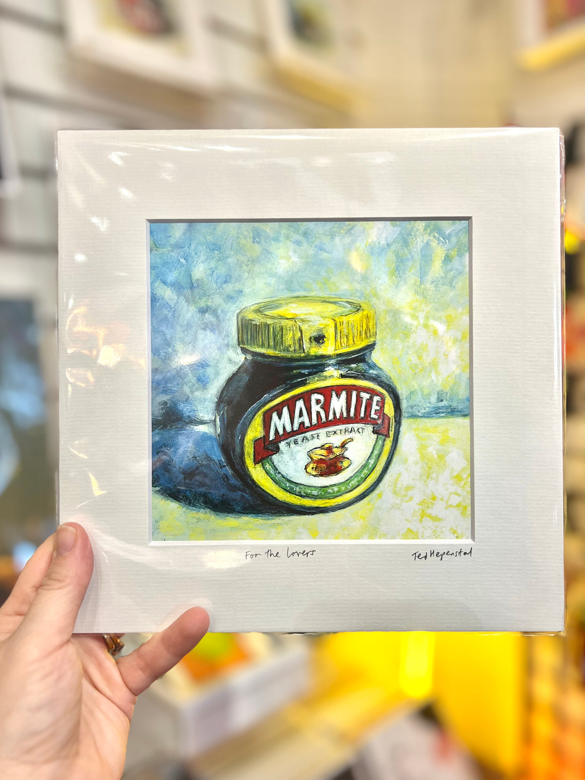 Marmite Print By Ted Hepenstal