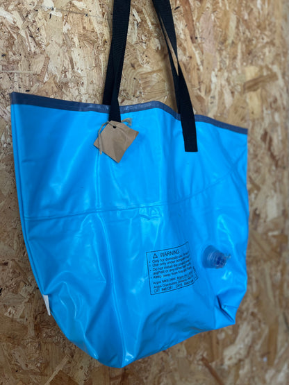 Large Tote Bag Made From Pool Float By The Re-Inflatables