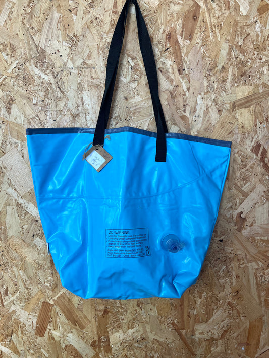 Large Tote Bag Made From Pool Float By The Re-Inflatables