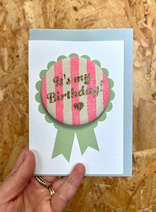 Birthday Badge And Card By Bella And Phoenix