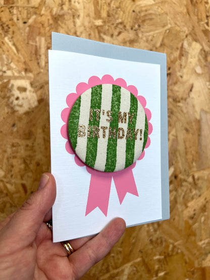 Birthday Badge And Card By Bella And Phoenix