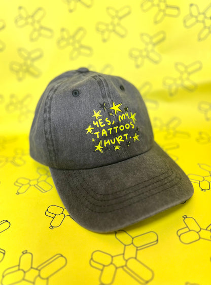 Yes, My Tattoos Hurt, Baseball Cap By Daze Made